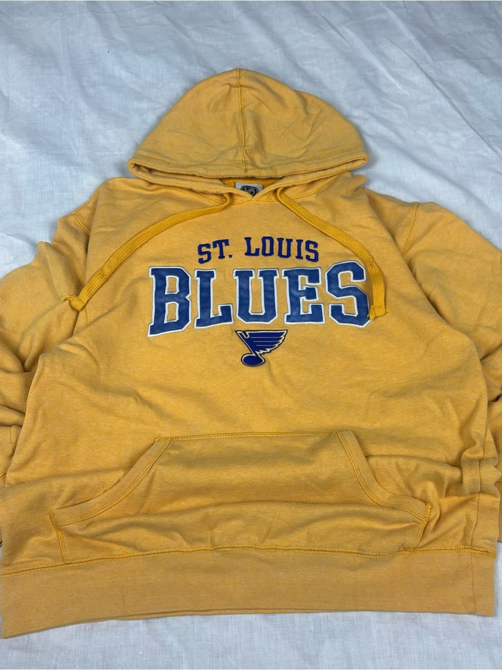 NHL St. Louis Blues Yellow Crewneck Hoodie